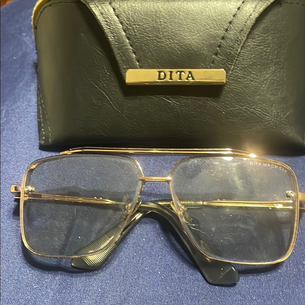 DITA Gold Frame Women's Glasses